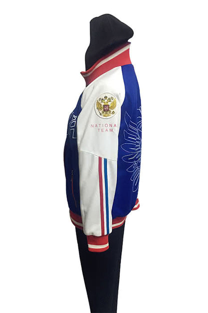 Yuri on Ice Yuri Plisetsky Cosplay Costumes Blue Sportswear Suits