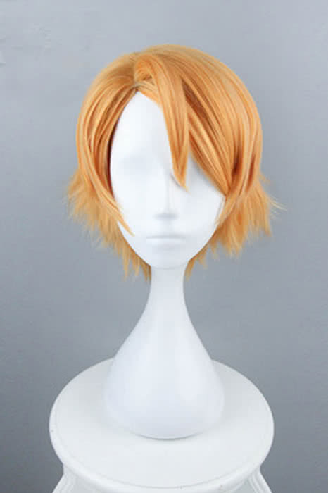 B-Project: Kodou*Ambitious Masunaga Kazuna Anime Cosplay Wigs Synthetic Short Blond Wigs