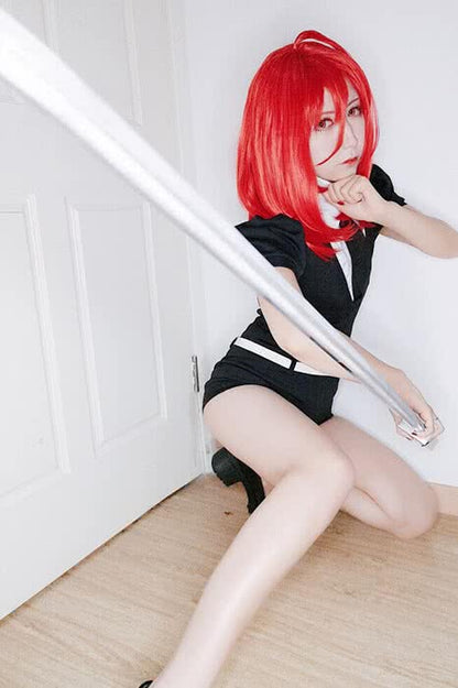 Houseki no Kuni Cinnabar Cosplay Wigs Anime Land of the Lustrous Long Red Costume Wigs