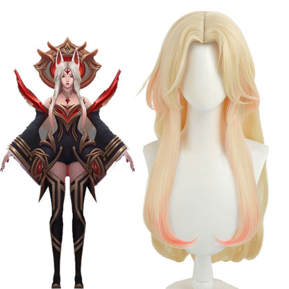League of Legends Immortalized Legend Ahri Cosplay Wig