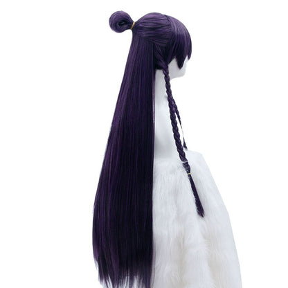 League of Legends LOL Immortal Journey Irelia Long Dark Purple Cosplay Wigs Halloween wig