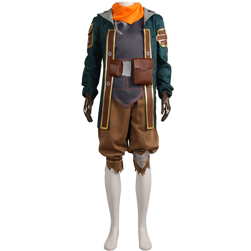 LOL Arcane League of Legends Ekko Cosplay Costume Halloween Costume