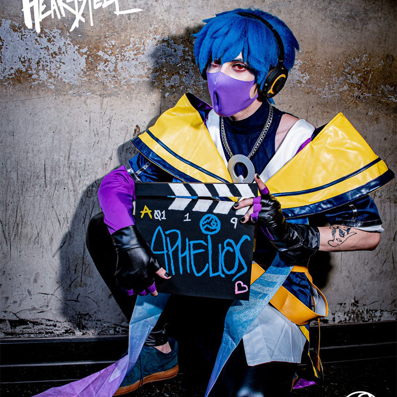League of Legends LOL Heartsteel Aphelios Cosplay Costume Halloween Costume