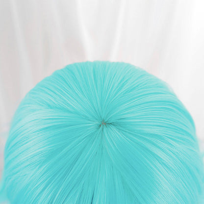 LOL KDA Neeko Cosplay Wigs Bule Mixed Organe Wigs Halloween wig