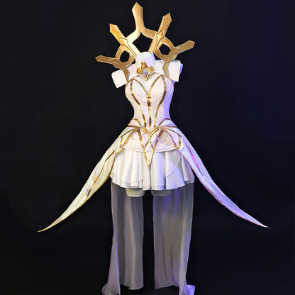 LOL League of Legends Elementalist Lux Cosplay Halloween Costume
