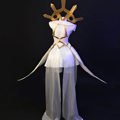 LOL League of Legends Elementalist Lux Cosplay Halloween Costume