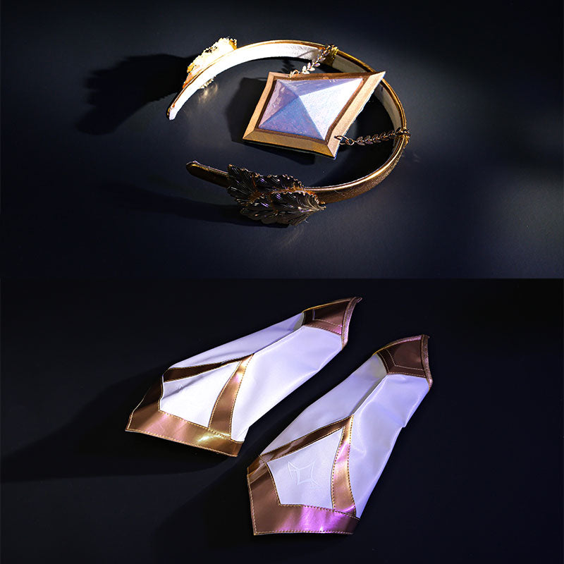 LOL League of Legends Elementalist Lux Cosplay Halloween Costume