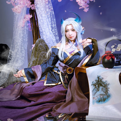LOL League Of Legends Spirit Blossom Alune Cosplay Halloween Costume