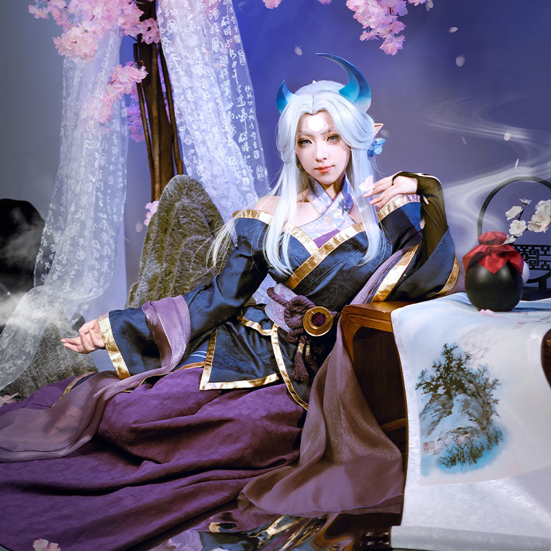 LOL League Of Legends Spirit Blossom Alune Cosplay Halloween Costume