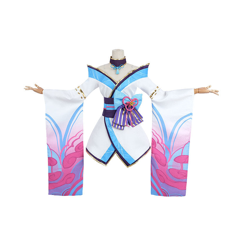 Ready To Ship LOL Spirit Blossom Ahri Cosplay Costume Halloween Costume