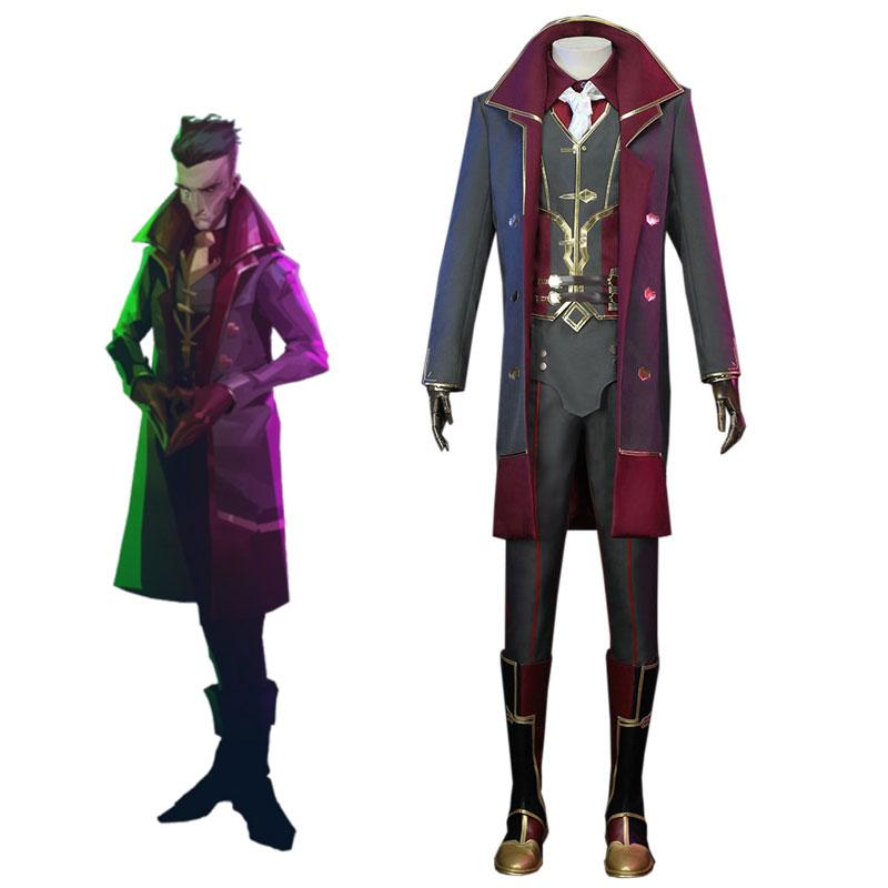 LOL Arcane Silco Suit Cosplay Costume Halloween Costume