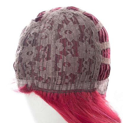 Anime LOL Arcane Vi Rose Red Short Cosplay Wigs
