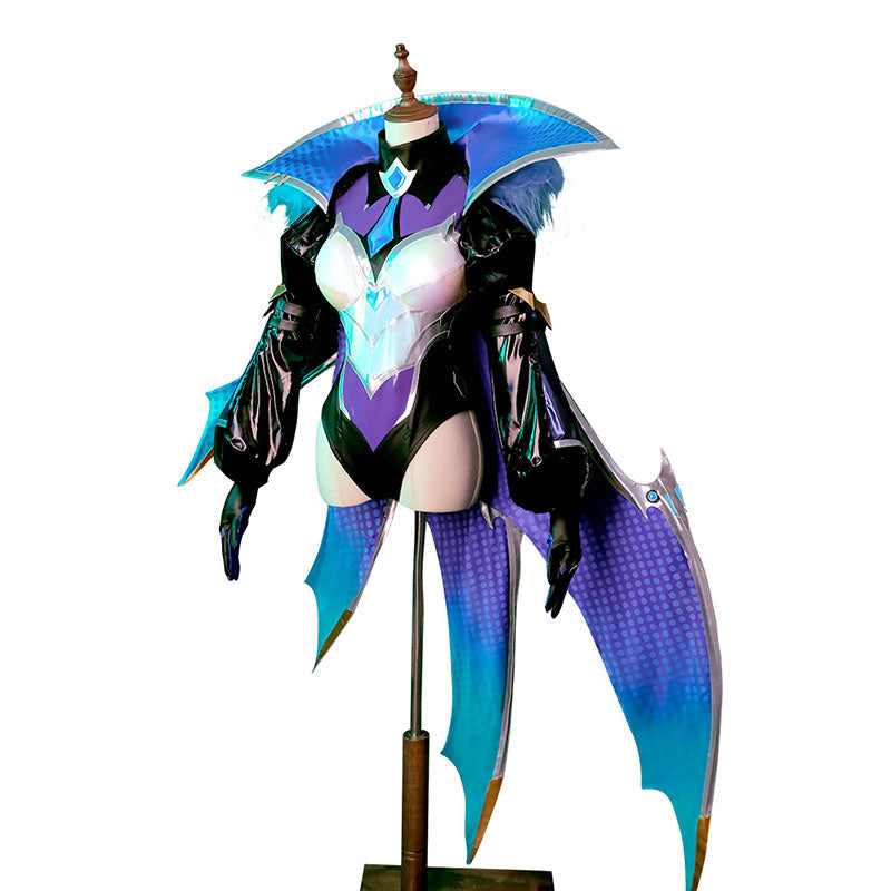 Last Batch LOL Battle Bat Xayah Cosplay Costume Halloween Costume