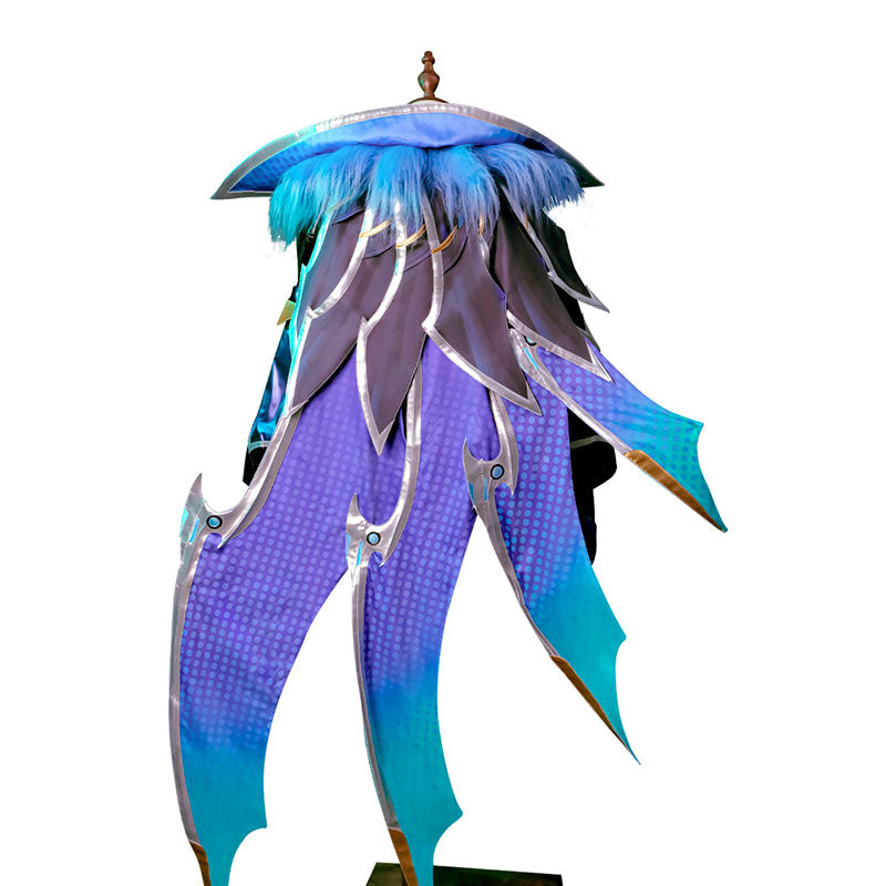 Last Batch LOL Battle Bat Xayah Cosplay Costume Halloween Costume