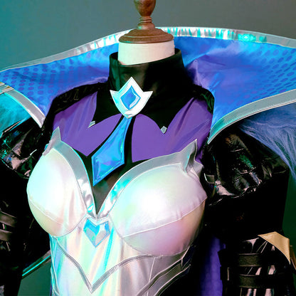 Last Batch LOL Battle Bat Xayah Cosplay Costume Halloween Costume
