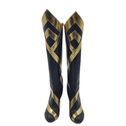LOL Coven Ahri Cosplay Shoes