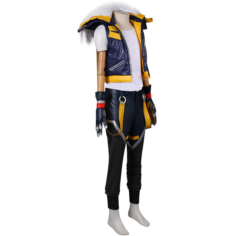 LOL Heartsteel Sett Cosplay Costume With Hat Halloween Costume