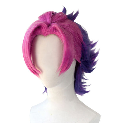 League Of Legends LOL Heartsteel Shieda Kayn Red Mixed Purple Cosplay Wig Halloween wig