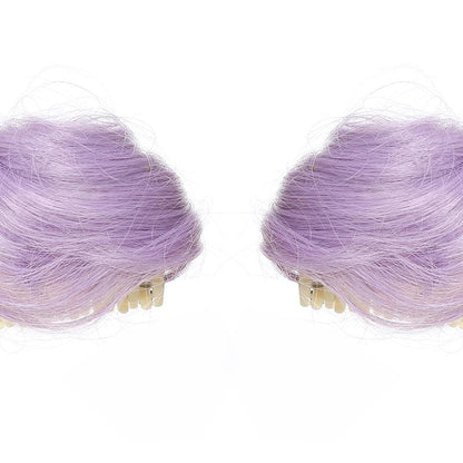 LOL KDA BADDEST Evelynn Purple Long Cosplay Wigs
