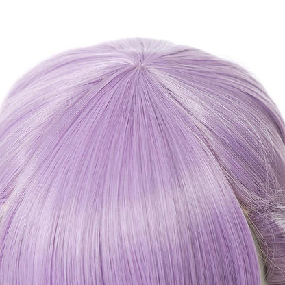 LOL KDA BADDEST Evelynn Purple Long Cosplay Wigs