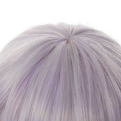 LOL KDA All Out Evelynn Purple Light Long Cosplay Wigs