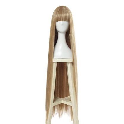LOL KDA Kai'sa Long Straight Blonde Cosplay Wigs