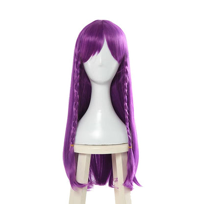 LOL KDA Skin Kaisa Long Straight Purple Cosplay Wigs Halloween wig