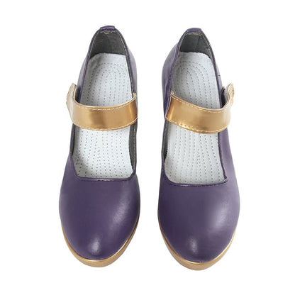 LOL KDA Skin Nine-Tailed Fox Ahri Cosplay Shoes
