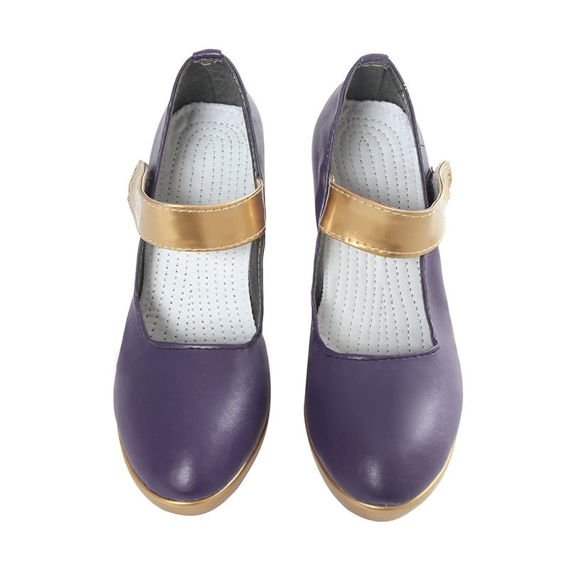 LOL KDA Skin Nine-Tailed Fox Ahri Cosplay Shoes