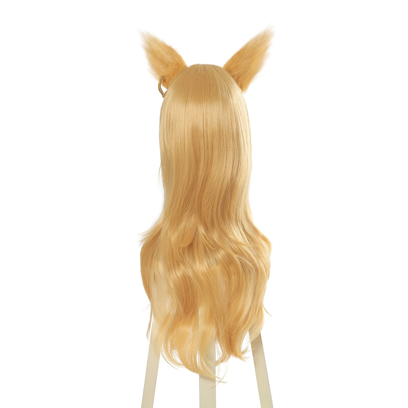 LOL KDA Skin Nine-Tailed Fox Ahri Long Cosplay Wigs