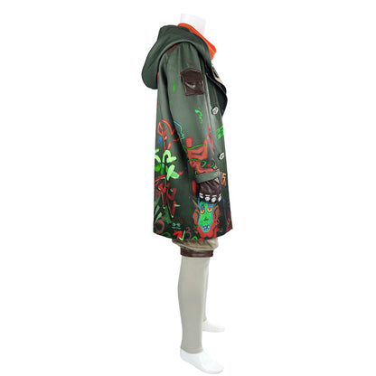 LOL League of Legends Arcane Season 2 Ekko Cosplay Costume