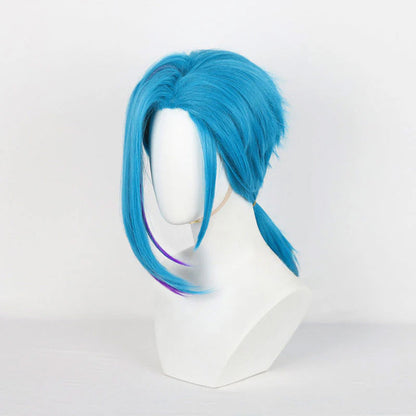 LOL League of Legends Arcane Season 2 Jinx Cosplay Wig