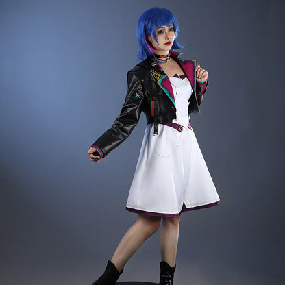 LOL League of Legends Arcane Season 2 Universe Jinx Powder Dress Cosplay Costume