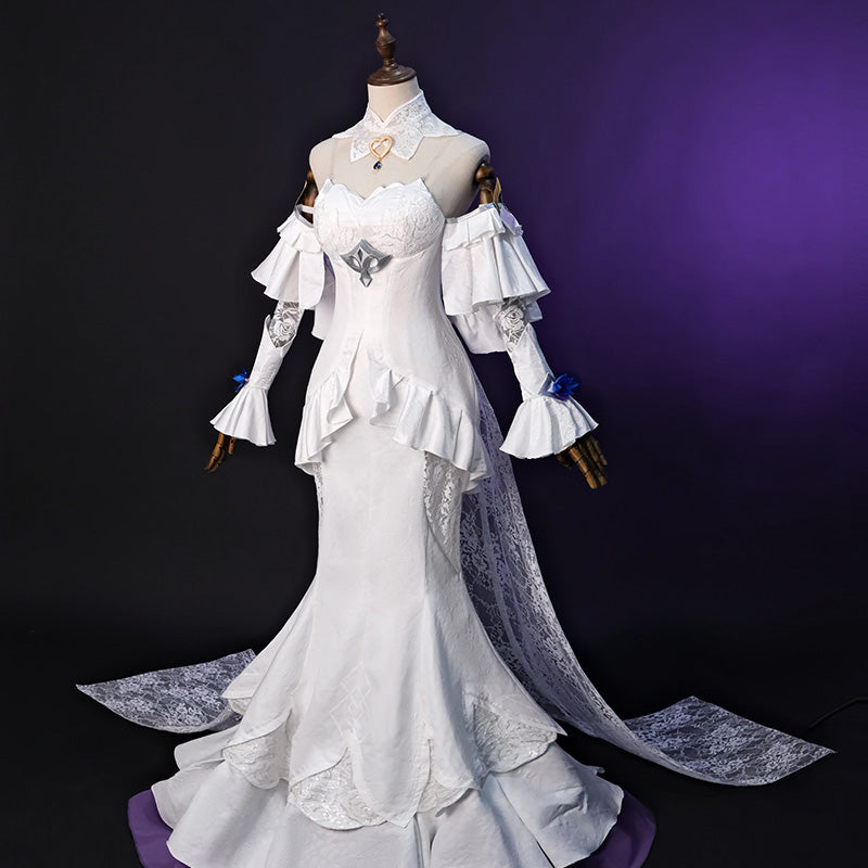 LOL League of Legends Crystal Rose Sona Cosplay Costume