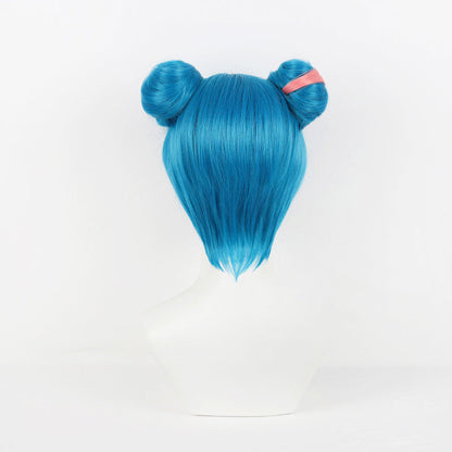 LOL League Of Legends Jinx Short Cosplay Wig