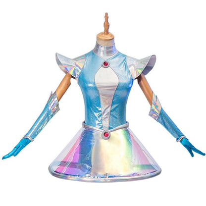LOL  Space Groove Lux Cosplay Costume And Wigs
