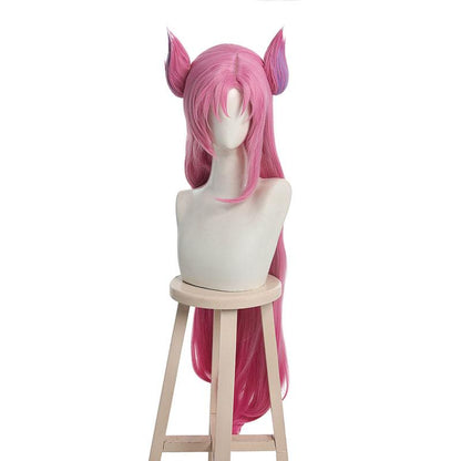 LOL Star Guardian Kaisa Gradient Long Cosplay Wigs Halloween wig
