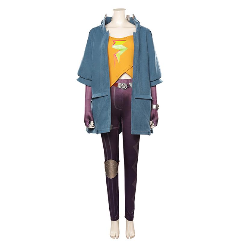 LOL The Spark of Zaun Zeri Cosplay Costume