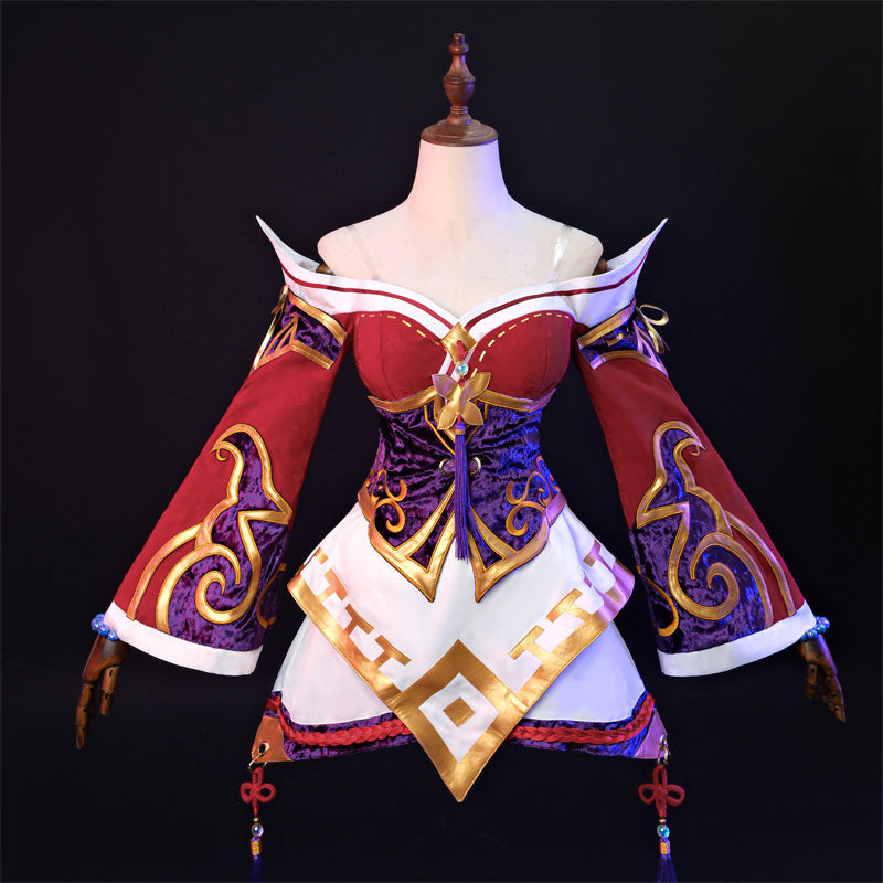 LOL The Nine Tailed Fox Ahri Cosplay Costume