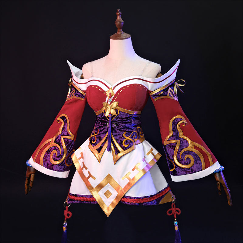 LOL The Nine Tailed Fox Ahri Cosplay Costume