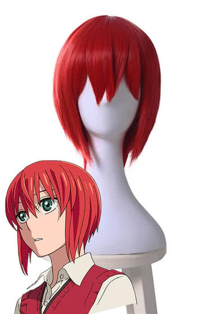 Mah¨­ Tsukai no Yome Chise Hatori Cosplay Red Wigs
