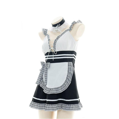 Maid Pierced Sexy Lingerie Cosplay Costume