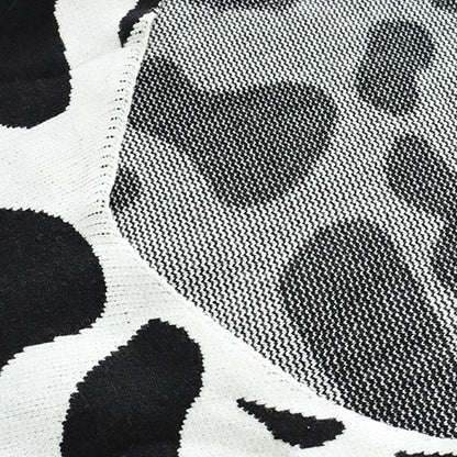 Japanese Milk Cow High Neck Backless Sexy Sweater Underwear
