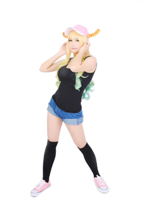 Miss Kobayashi's Dragon Maid Quetzalcoatl Lucoa Cosplay Costumes