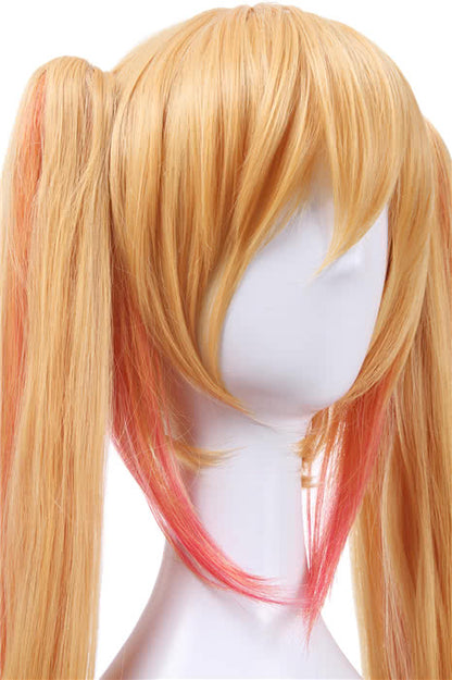 Miss Kobayashi's Dragon Maid Tohru Long Golden Cosplay Wigs