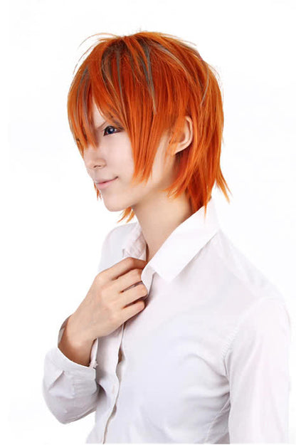 33cm Mixed Color Cosplay Wig of  Yowamushi Pedal Shinkai Hayato