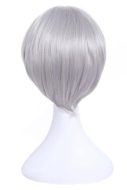 Yuri on Ice Victor Nikiforov Cosplay Wigs Men Short Light Gray Wigs