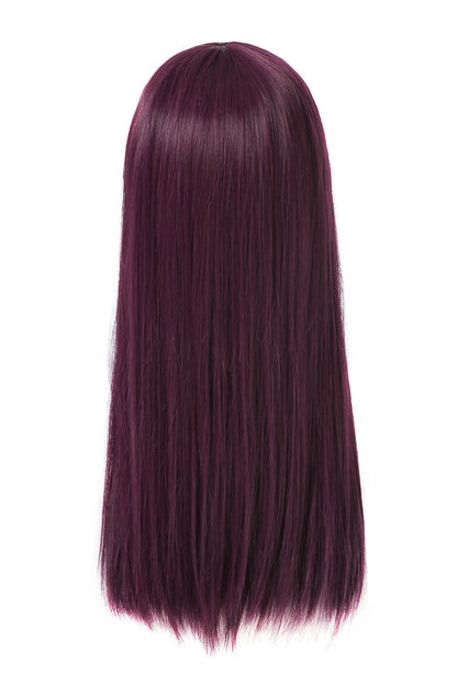 Descendants 2 Mal Cosplay 50cm Purple Color Movie Wigs