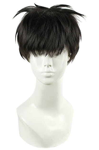 25cm Short Gekkan Shoujo Nozaki-kun Nozaki Umetarou Black Wig