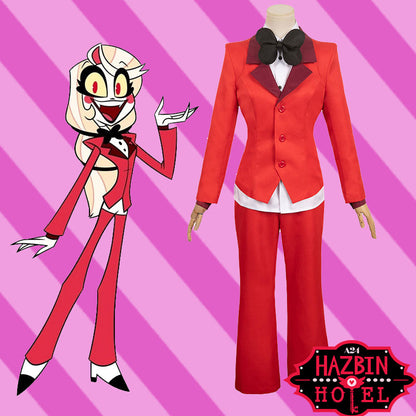 Anime Hazbin Hotel Charlie Cosplay Costume Hazbin Hotel Charlie Morningstar Cosplay Costume